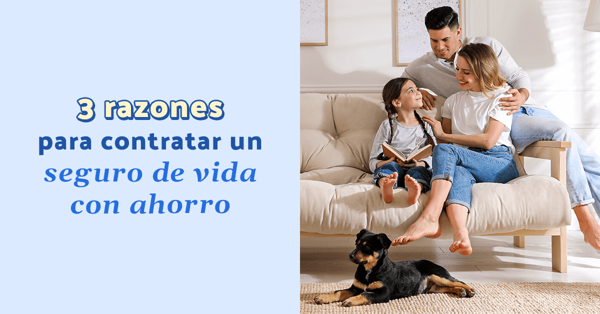 familia feliz con perro