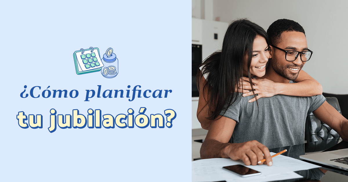 pareja planificando su jubilación