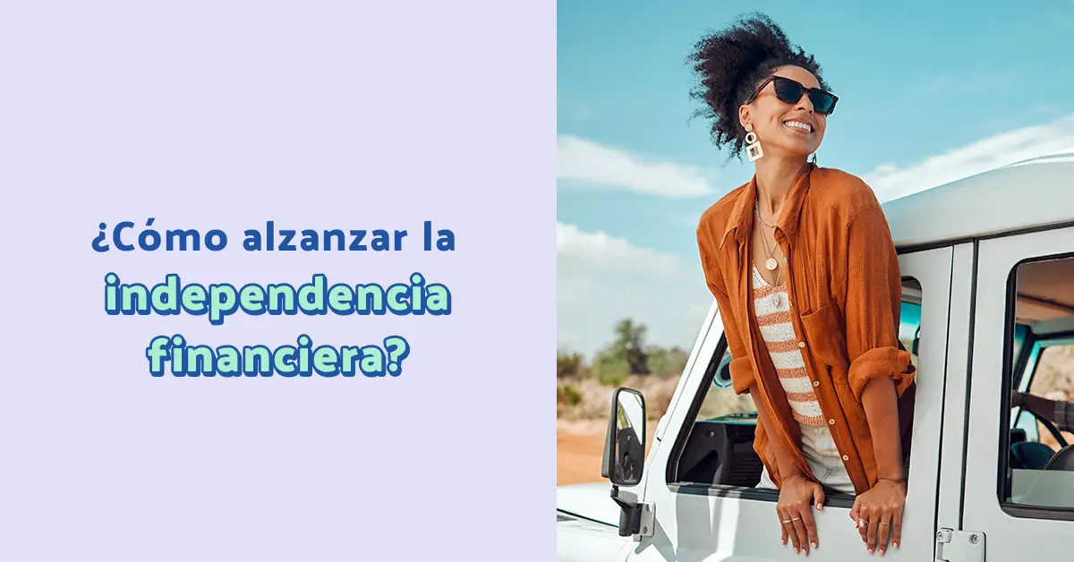 mujer feliz viajando en un coche